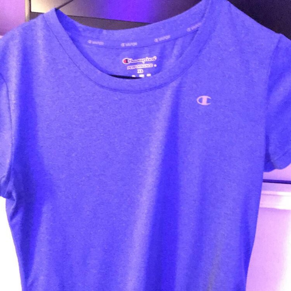 Champion blue/purple athletic t-shirt